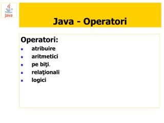 Java - Operatori