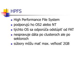 HPFS