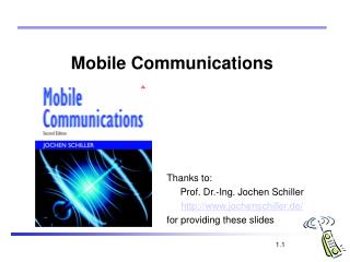 Mobile Communications