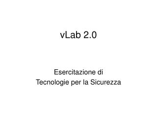 vLab 2.0