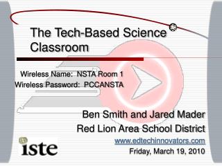 The Tech-Based Science Classroom