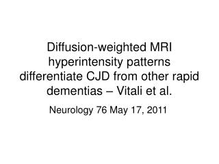 Neurology 76 May 17, 2011