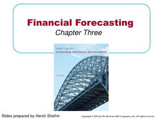 Financial Forecasting