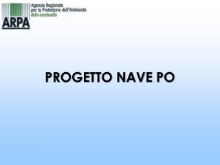 PROGETTO NAVE PO