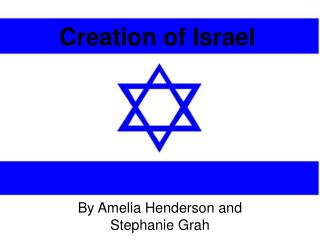 Creation of Israel