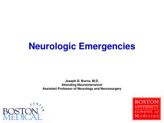 Neurologic Emergencies