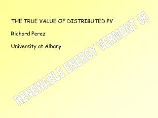 RENEWABLE ENERGY VERMONT 05