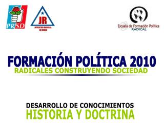 FORMACIÓN POLÍTICA 2010