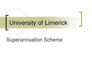 University of Limerick