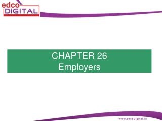 CHAPTER 26 Employers