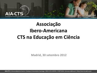 Associação Ibero-Americana CTS na Educação em Ciência