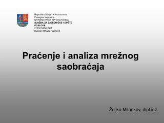 Praćenje i analiza mrežnog saobraćaja