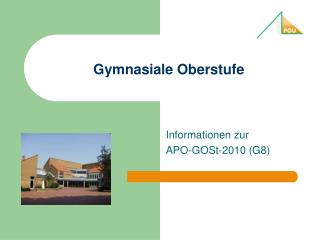 Gymnasiale Oberstufe