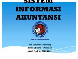 SISTEM INFORMASI AKUNTANSI