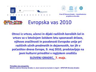 Evropska vas 2010