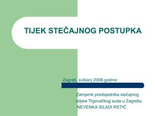 Zagreb, svibanj 2008.godine