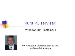 Kurs PC serviser