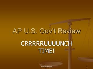 AP U.S. Gov’t Review