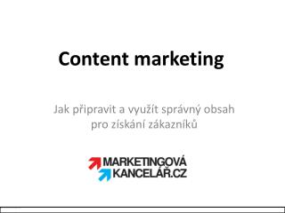Content marketing