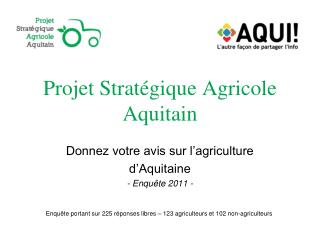 Projet Stratégique Agricole Aquitain