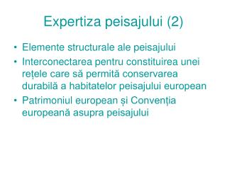 Expertiza peisajului (2)