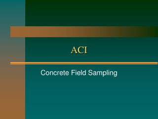 ACI
