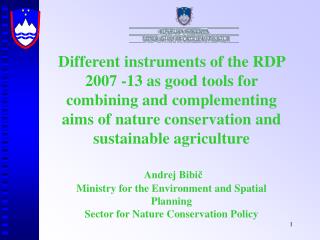 State of biodiversity in Slovenia