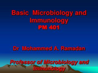 Scope of Microbiology Microorganisms are widely distributed Earth	air	water		solid		liquid