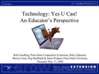 Technology: Yes U Can! An Educator’s Perspective