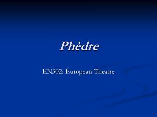 Phèdre