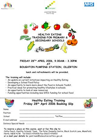 FRIDAY 28 TH APRIL 2006, 9.00AM – 3.30PM AT BOUGHTON PUMPING STATION, OLLERTON