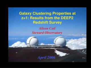 Galaxy Clustering Properties at z=1: Results from the DEEP2 Redshift Survey