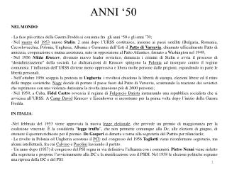 ANNI ‘50