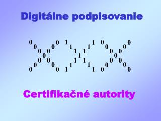 Digitálne podpisovanie