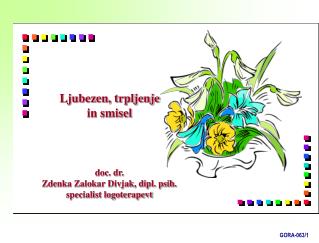 Ljubezen, trpljenje in smisel
