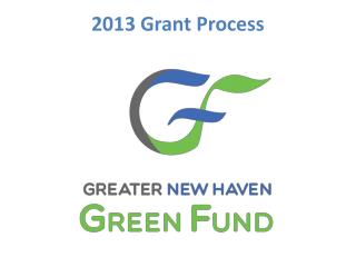 2013 Grant Process