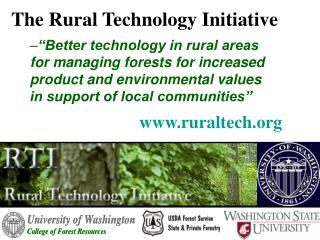 The Rural Technology Initiative