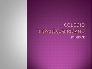 COLEGIO HISPANOAMERICANO