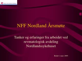 NFF Nordland Årsmøte