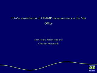 Acknowledgements GFZ Potsdam for providing CHAMP measurements.