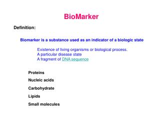 BioMarker