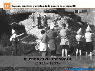 Causas, prácticas y efectos de la guerra en el siglo XX