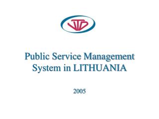 Public Service Management System in LITHUANIA