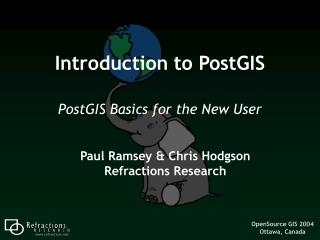 Introduction to PostGIS