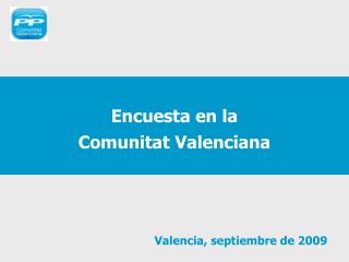 Encuesta en la Comunitat Valenciana