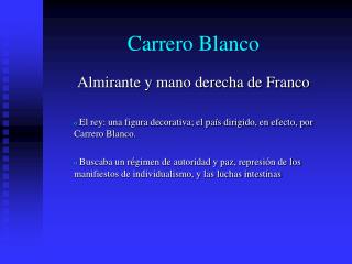 Carrero Blanco