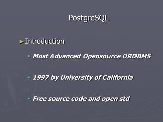 PostgreSQL