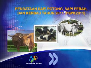 PENDATAAN SAPI POTONG, SAPI PERAH, DAN KERBAU TAHUN 2011 (PSPK2011)