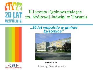 II Liceum Ogólnokształcące im. Królowej Jadwigi w Toruniu