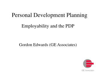 Personal Development Planning